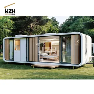 Stalen Frame Container Huis Apple Home Pod Apple Push Apple Cabine