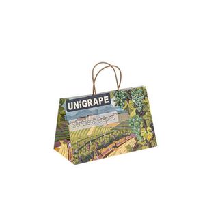 Custom Printed Take Away Disposable Paper Bag Custom Shopping Bags logo Printed - Product Image 4