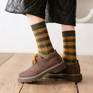 Winter <strong>Wool</strong> Middle Crew Merino Socks Cashmere Yarn <strong>Sox</strong> Men Women Outdoor Hiking Design - Product Image 5