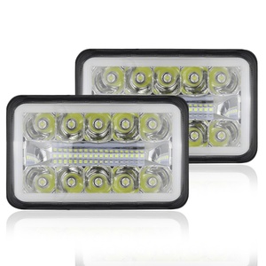 Lampe de travail universelle pour voiture, 5 pouces, avec ouverture jaune et blanche, 45W, accessoires électriques automobiles, éclairage LED pour voiture - Product Image 2