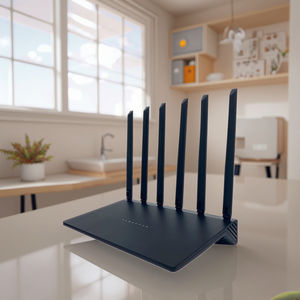 Router Wireless WiFi 6 AX3000 con Antenne ad Alto Guadagno, Dual Band 3000Mbps, LAN WAN Gigabit, Auto MDI MDIX, Router per Rete Mesh - Product Image 1