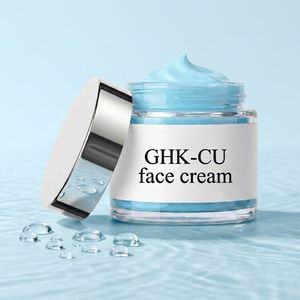 Crème Visage Anti-Âge au Peptide de Cuivre GHK-Cu et Acide Hyaluronique, Réparatrice de Barrière Cutanée, Hydratant de Nuit, Boost de Collagène, Marque Privée - Product Image 2