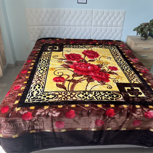 Mantas suaves de Rachel Tamaño 200X240cm 6,0Kg Producto caliente de 2 capas en textiles para el hogar hechos de Vietnam - Product Image 5