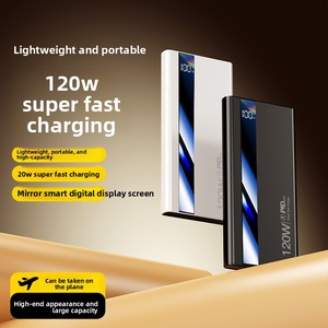 <span class=keywords><strong>Batterie</strong></span> <span class=keywords><strong>externe</strong></span> populaire ultra-mince à charge rapide en plastique 20 000 mAh, chargeur mobile portable ultra-grande capacité au lithium polymère - Product Image 3