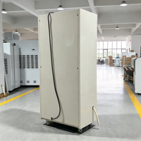 Déshumidificateur industriel commercial 240L/D, machine de déshumidification d'air à haute capacité, sur pied, pour entrepôt, sous-sol