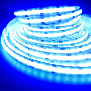 Tira de Luces LED RGB COB Multicolor Ajustable DC 24V 12V No Impermeable 5M 16.4 Pies por Rollo - Product Image 1