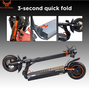 Scooter Eléctrico OEM USrope Warehouse de Largo Alcance con Ruedas Anchas y Neumáticos Gruesos, Scooter Eléctrico Cerrado para Adultos - Product Image 6