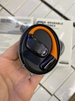 Écouteurs sans fil OWS pour réunions d'affaires, appels HD clairs, avec boucle d'oreille, contrôle tactile V5.4, étanchéité IPX-2 intégrée