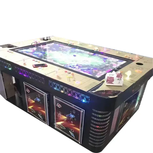 La plus nouvelle machine de jeu de pêche d'arcade de haute qualité populaire de 8 joueurs