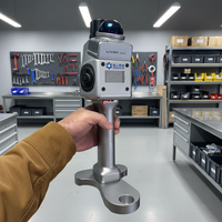 Escáner Láser Portátil GEOSUN Gs-200G Plateado de 5W, Material ABS OEM, Tecnología Slam, Coordenadas Tridimensionales de Alta Precisión, 1 Año de Garantía