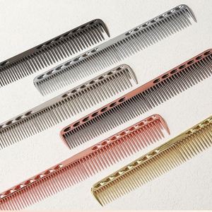Professional Stainless Steel Salon Styling Cutting Comb with Hair <b>Smoothing</b> Massage <b>Brush</b> Function Custom Brand Promotional Gift - Product Image 6