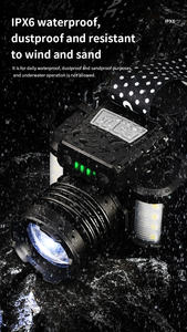 Lampe frontale LED <span class=keywords><strong>longue</strong></span> <span class=keywords><strong>portée</strong></span>, rechargeable par USB-C, batterie intégrée, <span class=keywords><strong>mini</strong></span> <span class=keywords><strong>phare</strong></span> haute luminosité avec lumière rouge et bleue - Product Image 4