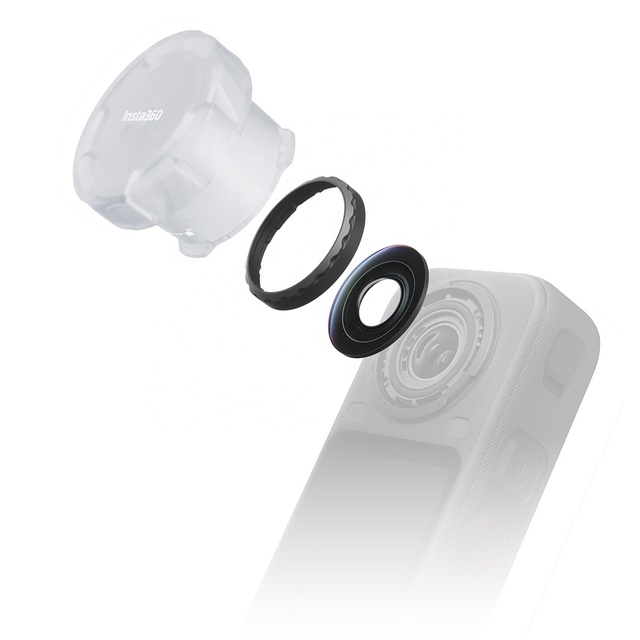Insta360 X6 Replacement Lens 8.8g 26.2mm Original Glass Kit DIY Easy Remove Install Tools Bag Camera Lens Fix OEM Factory