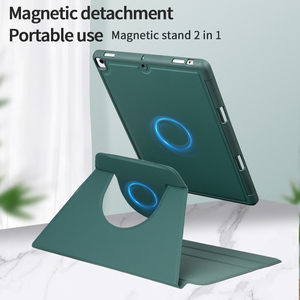 Étui magnétique 2 en 1 pour iPad, coque détachable avec béquille rotative à 720°, emplacement pour stylet, protection anti-chute, compatible avec iPad 11 pouces - Product Image 2
