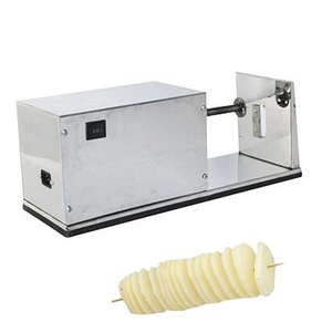 Cortadora eléctrica rotativa de patatas, máquina de torre de patatas doméstica de acero inoxidable, <span class=keywords><strong>precio</strong></span> bajo - Product Image 1