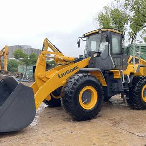 รถตักล้อยางมือสองของจีนยี่ห้อ Liugong รุ่น 856h Clg856h Clg856 รถตักหน้าขุด ยี่ห้อ Cat Komatsu Sdlg Volvo Doosan Hitachi รถก่อสร้างมือสอง - Product Image 1