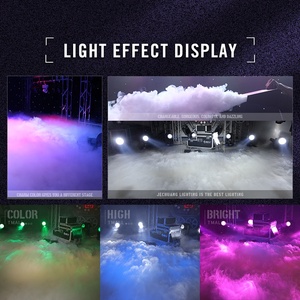 2000W/3000W/4000W/5000W nước căn cứ máy sương mù thấp với trường hợp chuyến bay thiết bị sân khấu Máy khói 2 cổng - Product Image 5