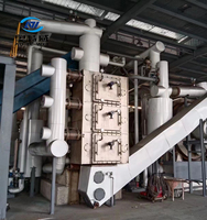 Machine de pyrolyse continue des déchets plastiques et des pneus pour la production d'huile combustible, avec rendement optimal et entretien simplifié