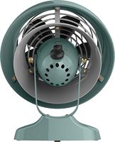 Ventilateur Vornado VFAN Mini, ventilateur de table classique vintage rétro en métal, 2 vitesses réglables, inclinaison réglable, silencieux, vert, contrôlé par application