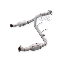 Collecteur d'échappement haute performance OEM SS304 pour Ford F150 5.0 V8, tuyau d'échappement isolé, amélioration des performances de la voiture