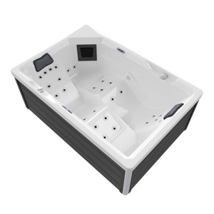 Мини-спа-ванна для улицы, акриловая гидромассажная ванна, джакузи для улицы - Product Image 6