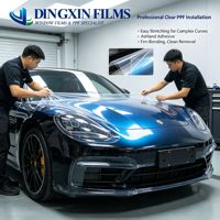 Film de protection de peinture automobile DINGXIN 8.5Mil TPU PPF, auto-réparateur thermique, anti-jaunissement, résistant aux déchirures, hydrophobe