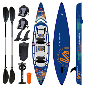 Kayak <span class=keywords><strong>Inflable</strong></span> de Pesca Skatinger 2026 para Dos Personas, Venta al por Mayor, Kayaks con Asientos, Precios OEM, Reparación, Kayak de 3 Plazas con Tecnología Drop Stitch - Product Image 1