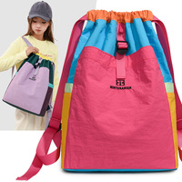 Sac à dos en nylon imperméable, résistant à l'abrasion, léger, avec coutures renforcées, sac à dos décontracté pour homme et femme, idéal pour les activités de plein air