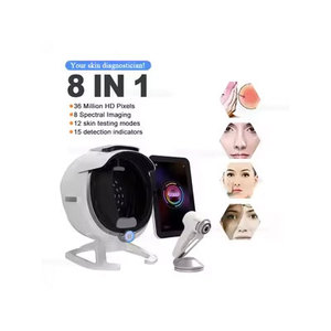 เครื่องวิเคราะห์ผิว 3 มิติ AI 8 สเปกตรัม เครื่องสแกนใบหน้าดิจิทัล วัดความชุ่มชื้นและรังสียูวี - Product Image 2