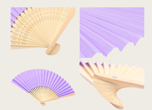 Personalized Printed Foldable Hand Fan Portable Lightweight for Party Favor Wedding Ceremony Festival and Corporate <b>Gifts</b> - Product Image 4