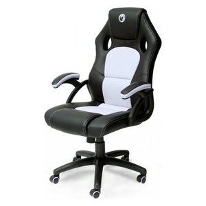Silla gaming Negra y Blanca PCCH 310WHITE - Product Image 2