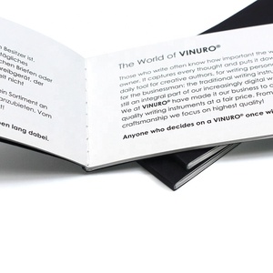 Op maat gemaakte print-on-demand handmatige drukwerk met zilverfolie, perfecte binding, gestreken papier, kleine minimale bestelhoeveelheid - Product Image 4