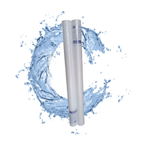Élément filtrant sédimentaire en PP soufflé à chaud de qualité alimentaire CLANDE 250 LPH, installation facile pour enveloppe en coton dégraissé - Product Image 1