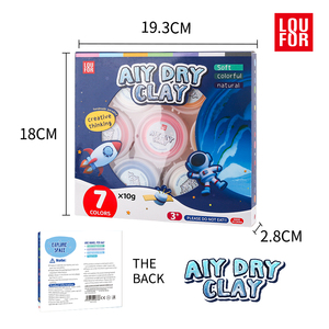 Kit de <span class=keywords><strong>Arcilla</strong></span> de Modelar Ligera de Secado al Aire con Temática de Esquí en 7 Colores, <span class=keywords><strong>Arcilla</strong></span> Suave No Tóxica para Manualidades Infantiles, Juguete Educativo de Arte - Product Image 5