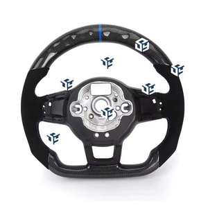 พวงมาลัยสปอร์ตออกแบบได้ตามต้องการสำหรับโฟล์คสวาเกนกอล์ฟ7 VW POLO Golf R 6 7 8 MK6 MK7 B7อุปกรณ์เสริม B8 - Product Image 4