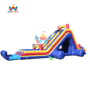 Tobogán de Agua Inflable Personalizado de Fábrica para Fiestas Infantiles, Castillo Inflable para Patio Trasero, Brincolín con Piscina - Product Image 5