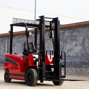 Precio de fábrica Alta calidad Envío gratis Mini carretilla elevadora eléctrica Fabricante de China Carretilla elevadora de 4 ruedas con accesorio - Product Image 3