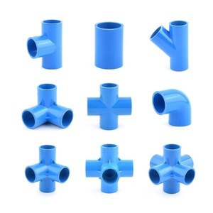 Raccord de tuyau fileté en cuivre PVC pour aquarium, vanne à boisseau sphérique, coudé direct, capuchon, raccord en T pour tuyau d'eau de jardin - Product Image 4