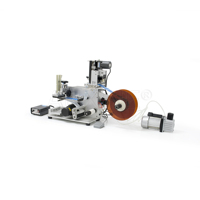 Machine d'application d'étiquettes semi-automatique pour bouteilles carrées, cosmétiques, divers types de boîtes, surfaces planes, pour les boissons