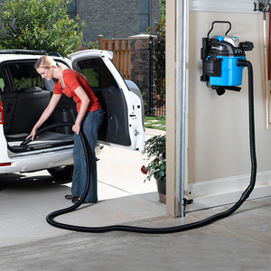 Aspirateur mural Vacmaster, double usage sec/humide, avec fonction seau, pour garage et lavage de voiture - Product Image 4