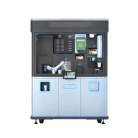 Nouvelle Machine à Café Commerciale Entièrement Automatique Intelligente JIAXIN 2025 – Distributeur Automatique Robotisé avec Bras Cobot 6 Axes, 45-90s/par Tasse, 3kW, 500kg