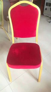 Modern Design Comfortable Restaurant Stackable <b>Velvet</b> Fabric Hotel Banquet <b>Chairs</b> - Product Image 5