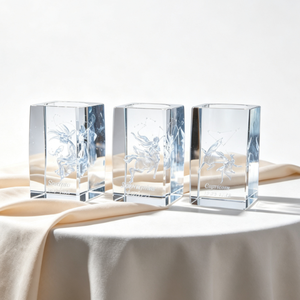 Ornement de table en cristal sculpté de haute qualité, cadeau d'anniversaire créatif, cadeau Qixi en cristal lumineux - Product Image 3