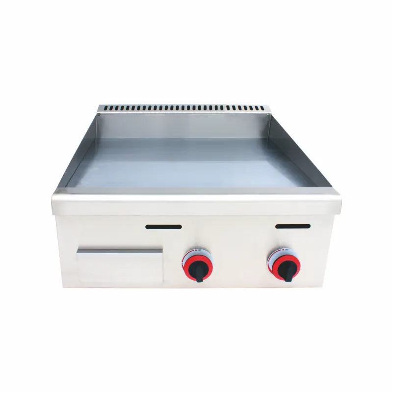 Hot Selling Edelstahl Hamburger Commercial Griddle Machine Große Gas grill Griddles für Restaurant