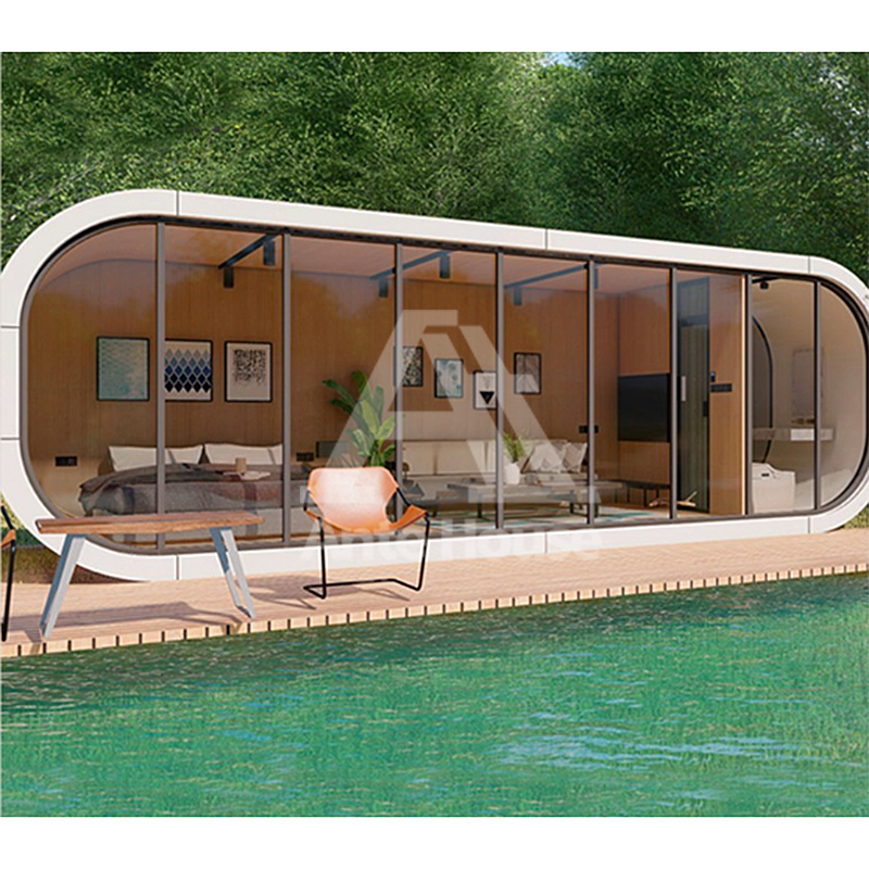 Apple Cabin Container House-Prefab Mobile Tiny Home with Sandwich Panel & Steel Modern Design Fast Install 20ft/40ft Sizes - Image 6