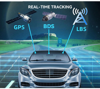 Mini Traceur GPS OBD II 4G LTE pour Voiture, Gestion de Flotte, Localisateur de Véhicule OBD2