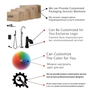 Robinet de lavabo moderne en laiton chromé à levier unique pour eau chaude et froide, en promotion - Product Image 6