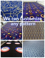 Vente en gros usine – Moquette mur à mur personnalisée jacquard tuftée à poils longs, antidérapante, avec motif logo, tapis de sol – Fournisseur