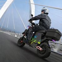 Trottinette électrique A7max 40V double 1000W en alliage d'aluminium, étanche, pliable, batterie lithium 40Ah, autonomie 90-120KM, vitesse 95KM/H