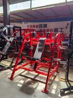 Machine de musculation professionnelle à charge libre en acier, robuste et sûre, pour exercices de traction et de pression des bras, idéale pour les clubs de fitness